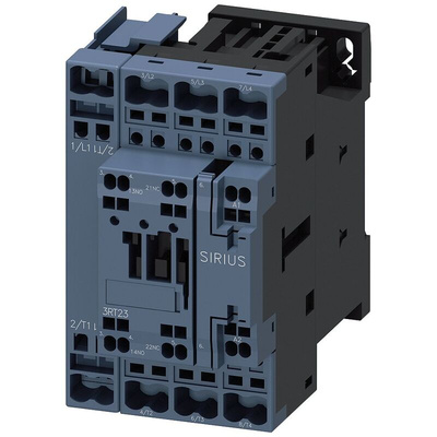 Siemens Contactor, 4-Pole, 1NO + 1NC