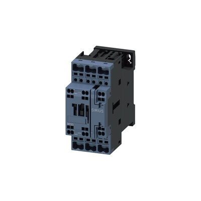 Siemens Contactor, 3-Pole, 4 kW, 1NO + 1NC