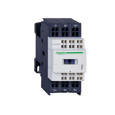 Schneider Electric Contactor, 24 V Coil, 3-Pole, 32 A, 7.5 kW, 3NO