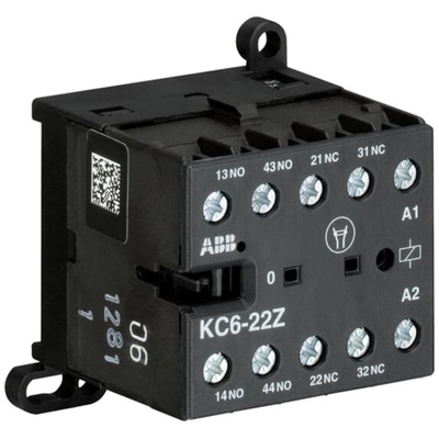ABB Contactor Relay, 4 A, 2NC/2NO