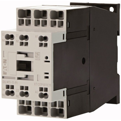 Eaton Contactor, 48 V ac Coil, 3-Pole, 11 A, 5 kW, 1 NC, 1 NO