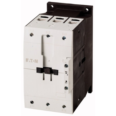Eaton DILM Series Contactor, 220 V Coil, 3-Pole, 63 kW