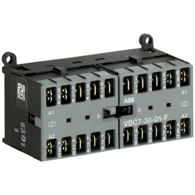 ABB GJL131 Series Contactor, 24 V dc Coil, 3-Pole, 20 A, 5.5 kW, 3NO/1NC