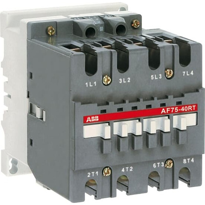 ABB 1SBL4 Series Contactor, 20 → 60 V DC Coil, 4-Pole, 45 kW, 4 NO