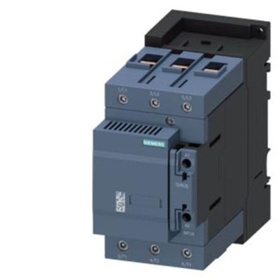 Siemens 3RT26 Series Capacitor Contactor, 400 V Coil, 3-Pole, 10 A, 2 NC, 280 V