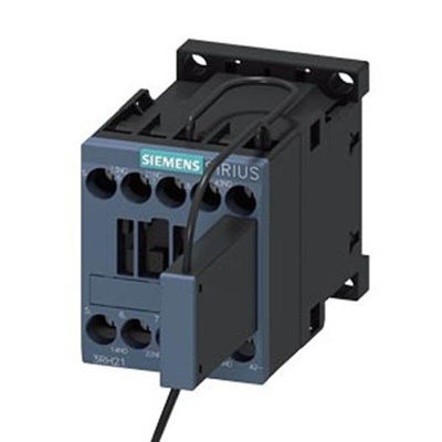 Siemens 3RH2 Series Contactor Relay, 220 V dc Coil, 4-Pole, 10 A, 2NO + 1NC, 690 V ac