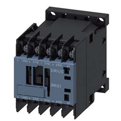 Siemens 3RH2 Series Contactor Relay, 24 V ac Coil, 4-Pole, 10 A, 2NO + 2NC, 690 V ac