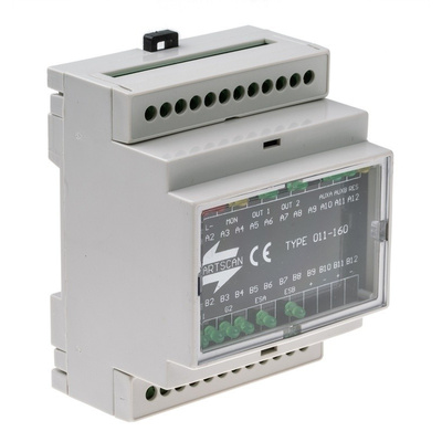 Smartscan 24 V dc Safety Relay -  Dual Channel With 2 Safety Contacts  Compatible With Light Beam/Curtain