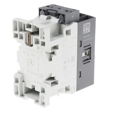 ABB NF Series Contactor Relay, 230 V ac/dc Coil, 4-Pole, 6 A, 4NO, 690 V ac