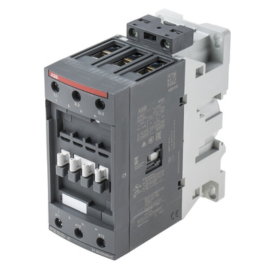 ABB AF Series Contactor, 24 → 60 V ac Coil, 3-Pole, 100 A, 22 kW, 3NO, 690 V ac