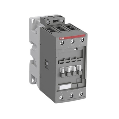 ABB AF Series Contactor, 24 V ac/dc Coil, 3-Pole, 105 A, 30 kW, 3NO, 690 V ac
