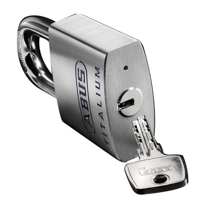ABUS Key Weatherproof Titanium Safety Padlock, Keyed Alike, 11mm Shackle, 60mm Body