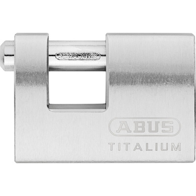 ABUS Key Weatherproof Titanium Safety Padlock, Keyed Alike, 12mm Shackle, 70mm Body