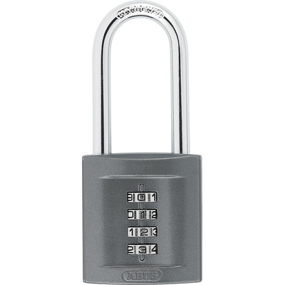 ABUS Combination Weatherproof Zinc Padlock, 8mm Shackle, 50mm Body