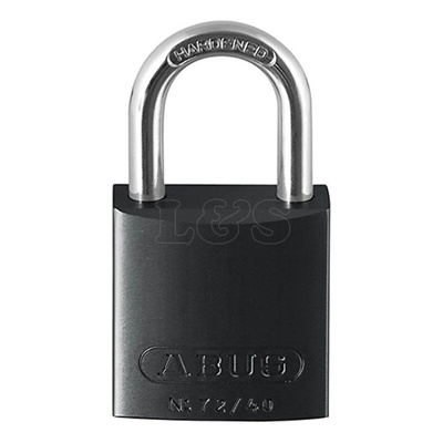 ABUS Key Weatherproof Aluminium Padlock, Keyed Alike, 6mm Shackle, 38.5mm Body