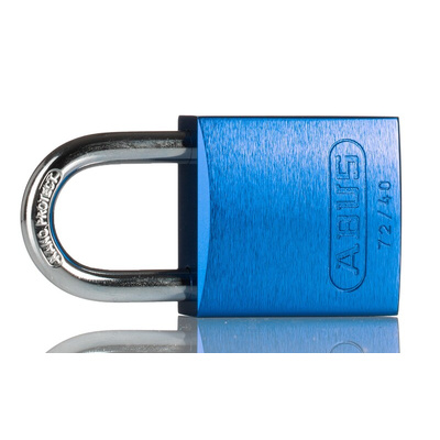 ABUS Key Weatherproof Aluminium Padlock, Keyed Alike, 6mm Shackle, 38.5mm Body
