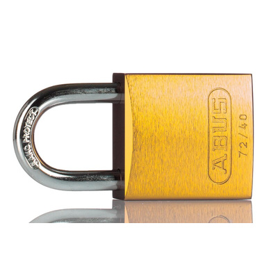 ABUS Key Weatherproof Aluminium Padlock, Keyed Alike, 6mm Shackle, 38.5mm Body