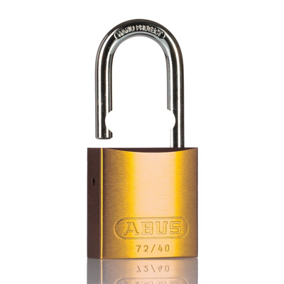 ABUS Key Weatherproof Aluminium Padlock, Keyed Alike, 6mm Shackle, 38.5mm Body