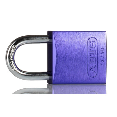ABUS Key Weatherproof Aluminium Padlock, Keyed Alike, 6mm Shackle, 38.5mm Body