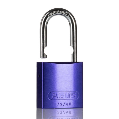 ABUS Key Weatherproof Aluminium Padlock, Keyed Alike, 6mm Shackle, 38.5mm Body
