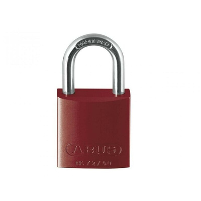 ABUS Key Weatherproof Aluminium Padlock, Keyed Alike, 6mm Shackle, 38.5mm Body