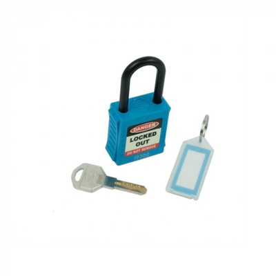Spectrum Industrial Key Weatherproof Safety Padlock, 43mm Shackle
