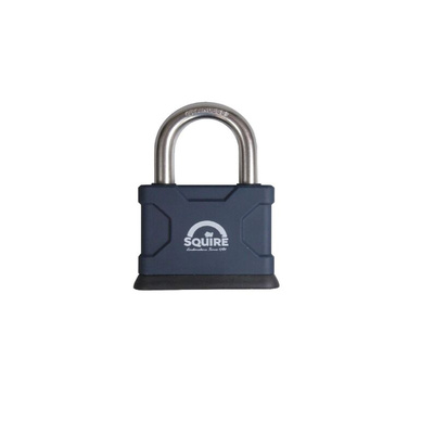 Squire Key Weatherproof Padlock, 8.8mm Shackle