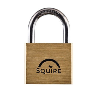 Squire Key Weatherproof Padlock, 6.5mm Shackle