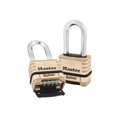Master Lock Combination Combination Padlock, 9mm Shackle
