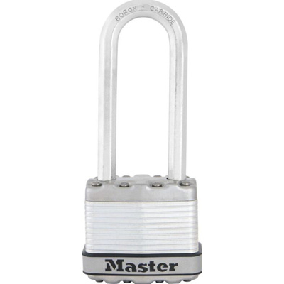 Master Lock Key Weatherproof Steel Padlock, 8mm Shackle