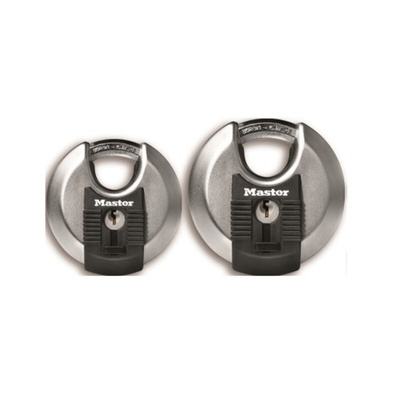 Master Lock Key Weatherproof Padlock, 10mm Shackle