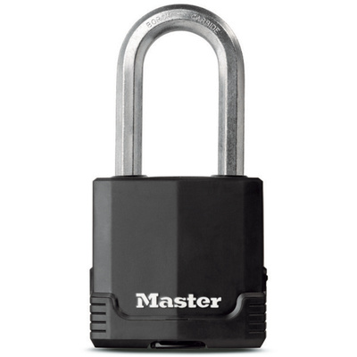 Master Lock Key Weatherproof Padlock, 10mm Shackle