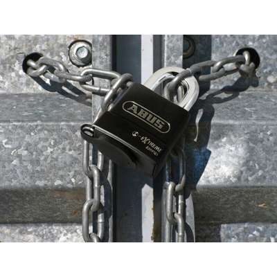 ABUS Key Weatherproof Padlock, 11.5mm Shackle