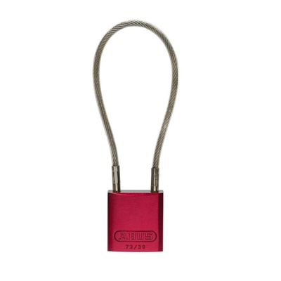 ABUS Key Weatherproof Aluminium Padlock, 5mm Shackle