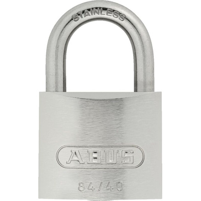 ABUS Padlock Brass, Stainless Steel Padlock, 6mm Shackle, 38mm Body
