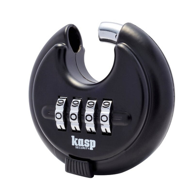 Kasp Combination Weatherproof Steel Combination Padlock, 22mm Shackle, 70mm Body