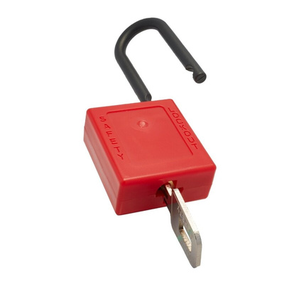 Kasp Clamping Weatherproof Nylon Padlock, 20mm Shackle, 40mm Body