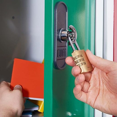 YALE Combination Brass Combination Padlock, 5mm Shackle, 32mm Body