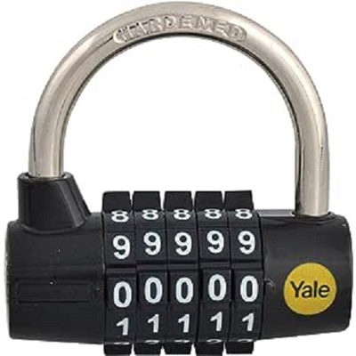 YALE Combination Combination Padlock, 7mm Shackle, 69mm Body