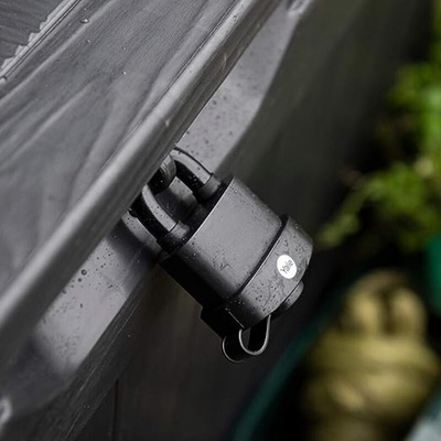 YALE Padlock Weatherproof Steel Padlock, 51mm Body