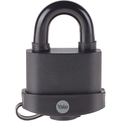 YALE Padlock Weatherproof Padlock, 12mm Shackle, 62mm Body