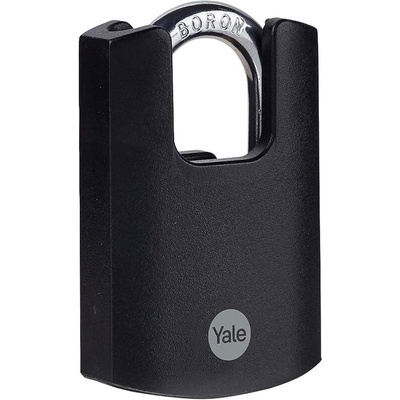 YALE Padlock Weatherproof Padlock, 9mm Shackle, 53mm Body