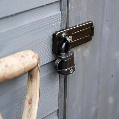 YALE Padlock Weatherproof Steel Padlock, Keyed Alike, 5mm Shackle, 40mm Body