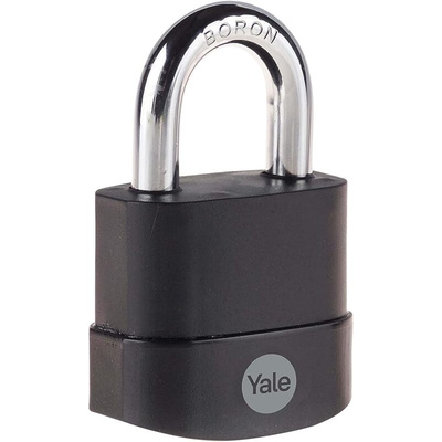 YALE Padlock Weatherproof Padlock, 10mm Shackle, 56mm Body