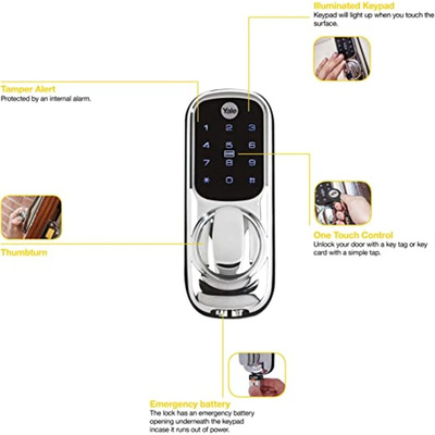 YALE YD Black Smart Lock