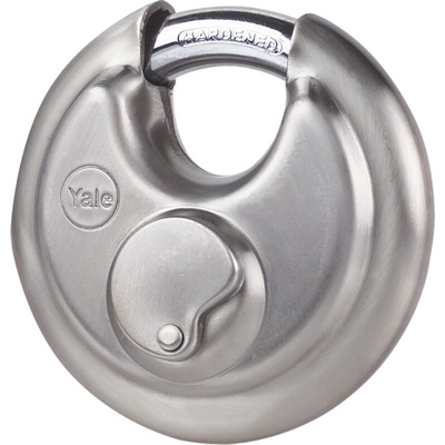 YALE Padlock Weatherproof Padlock, 9.5mm Shackle