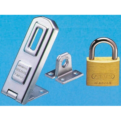 ABUS Key Weatherproof Brass Padlock, 5mm Shackle, 40mm Body