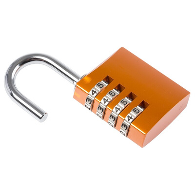 ABUS 145/40 Combination Weatherproof Aluminium, Steel Safety Padlock, 6mm Shackle, 40mm Body