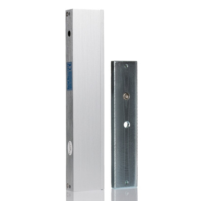 RS PRO Single Door Access Control Door Magnet, 600lb Holding Force 12 V dc, 24 V dc