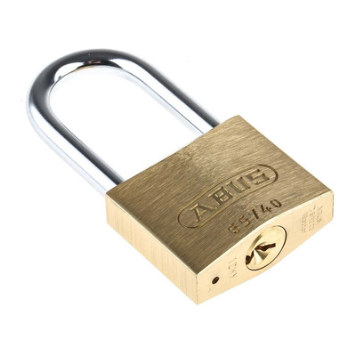 ABUS Key Weatherproof Brass, Steel Padlock, Keyed Alike, 6mm Shackle, 65mm Body